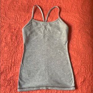 Gray Lululemon  tank top